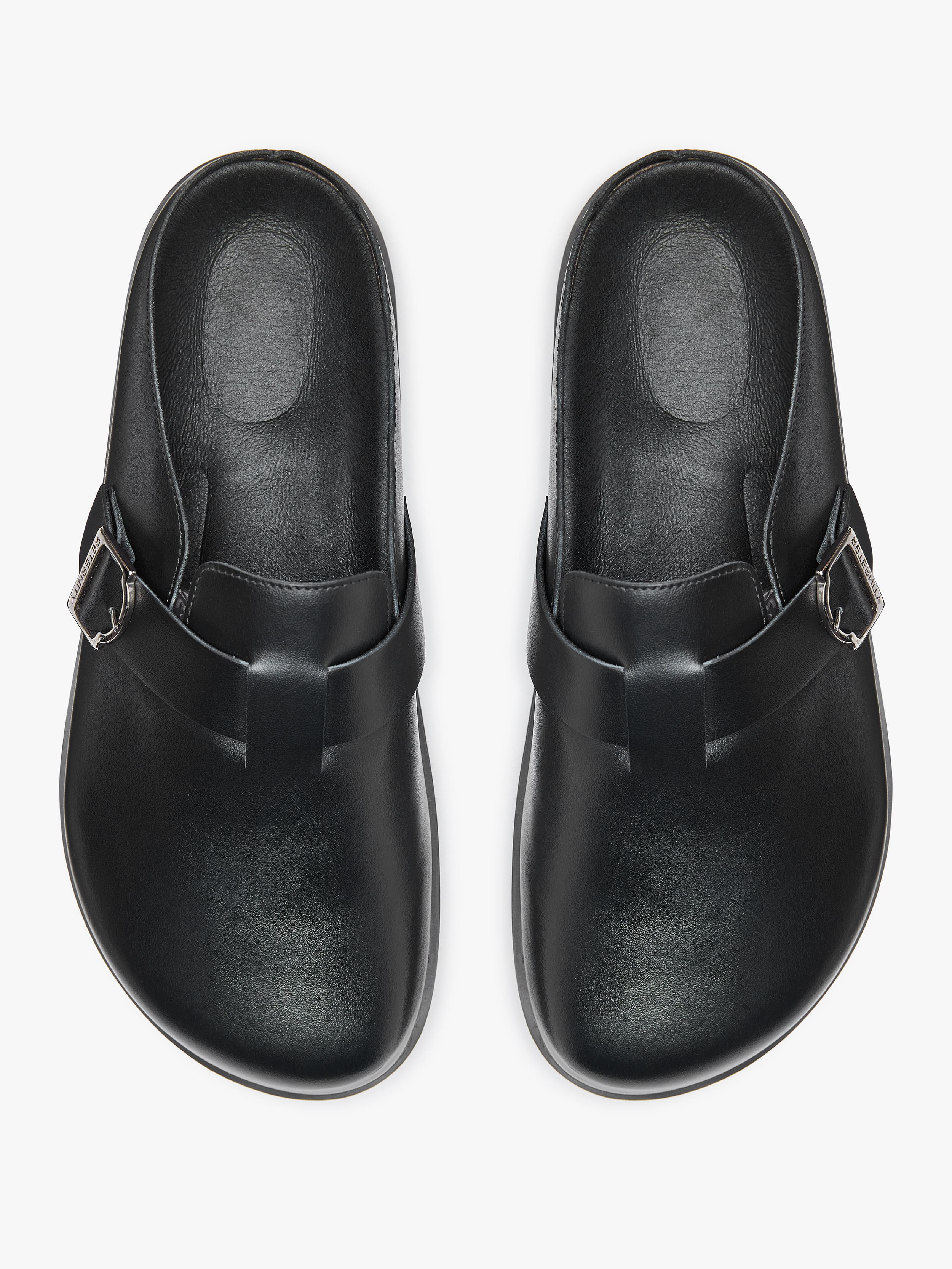 RETERNITY MULE - BLACK LEATHER