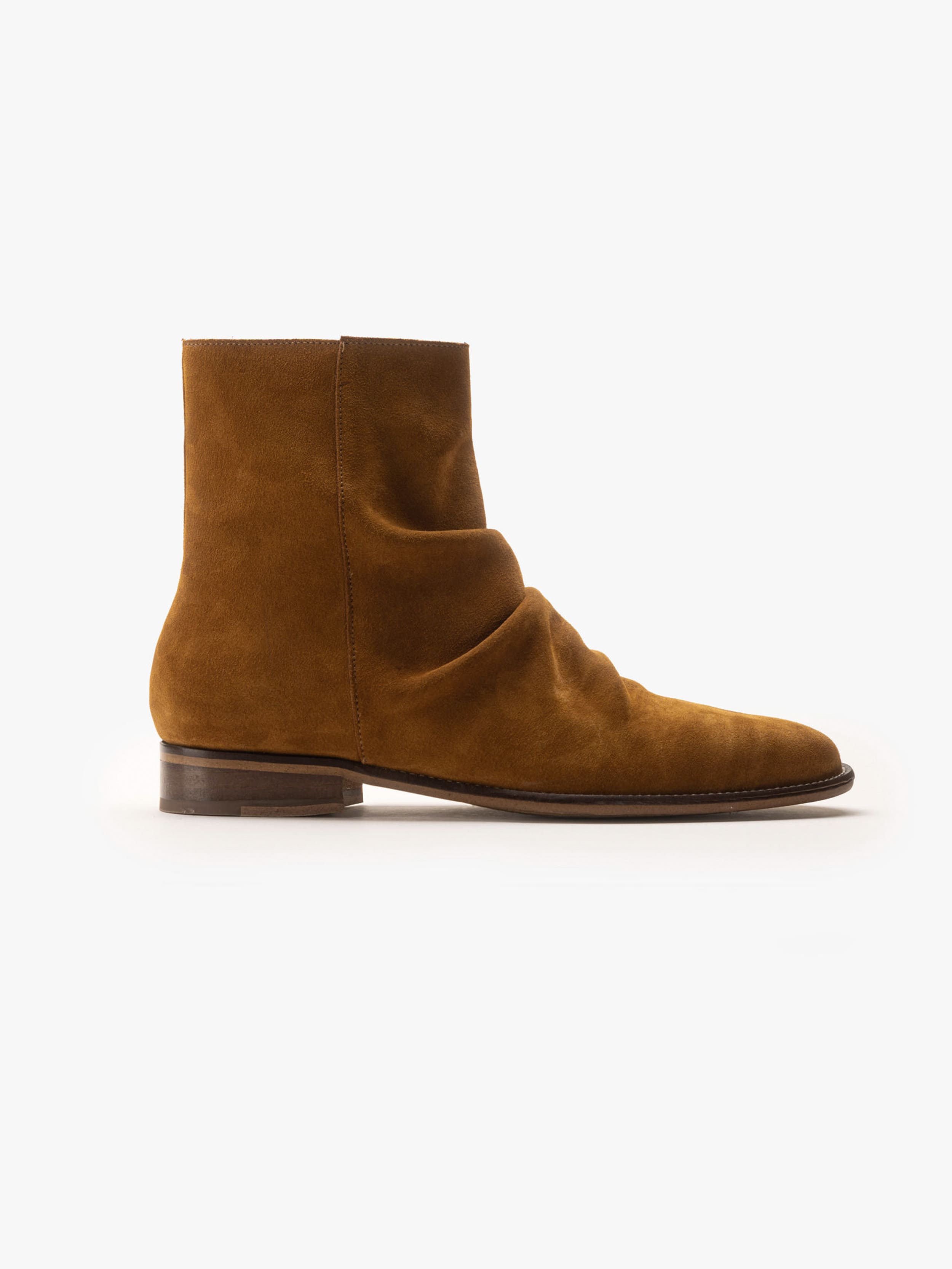 LE 75006 CHELSEA BOOT - BEIGE SUEDE