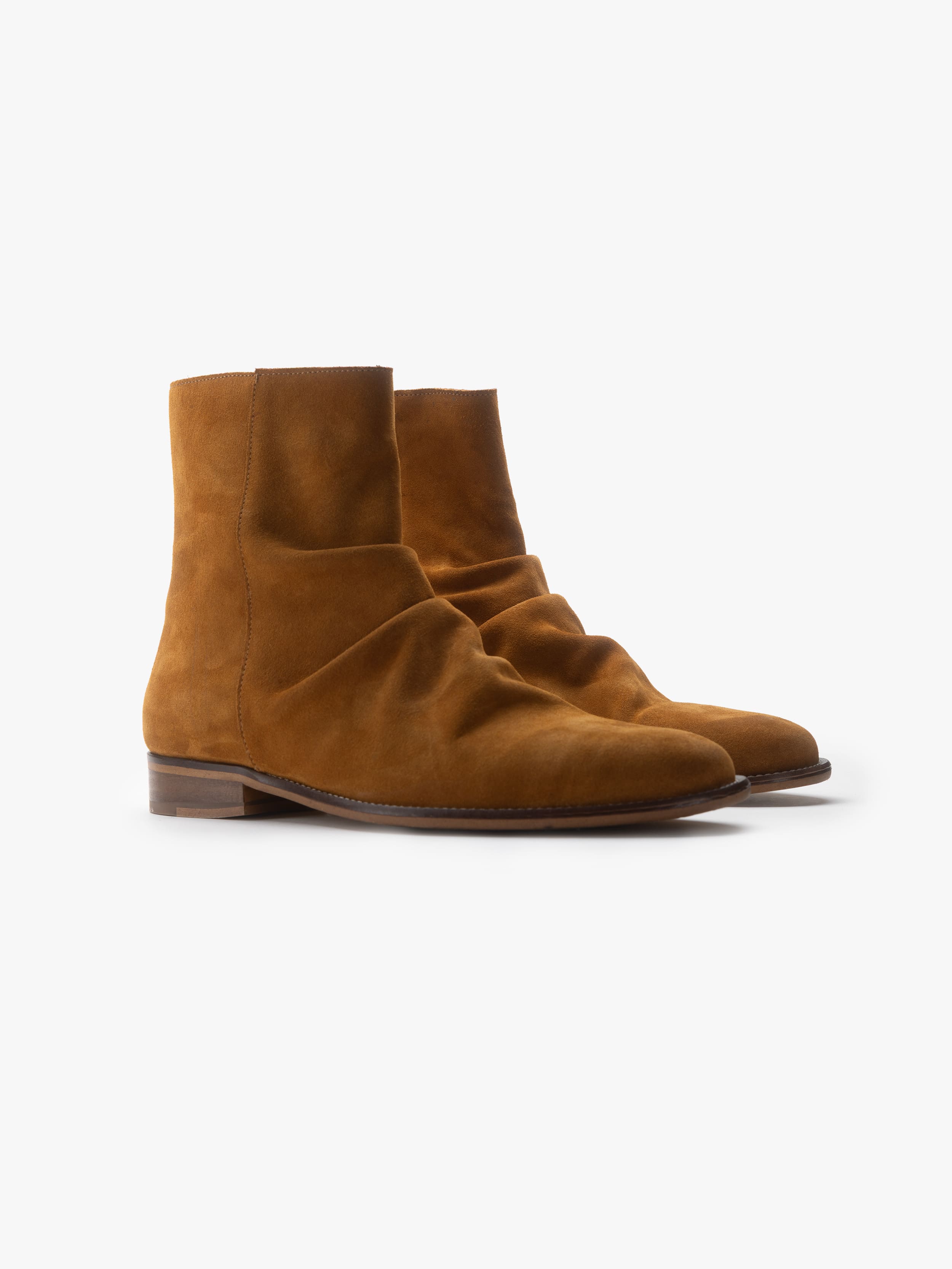 LE 75006 CHELSEA BOOT - BEIGE SUEDE
