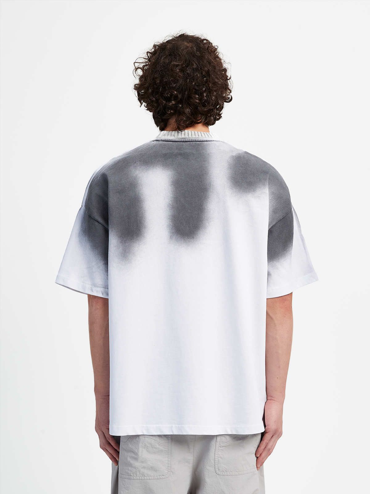 SPRAYED T-SHIRT - WHITE