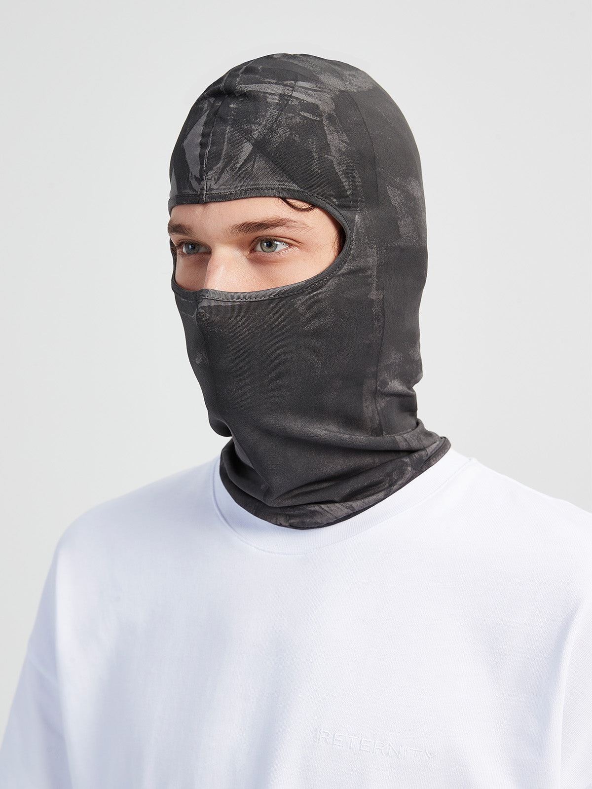 ERA BALACLAVA - GREY PAINTED BLACK