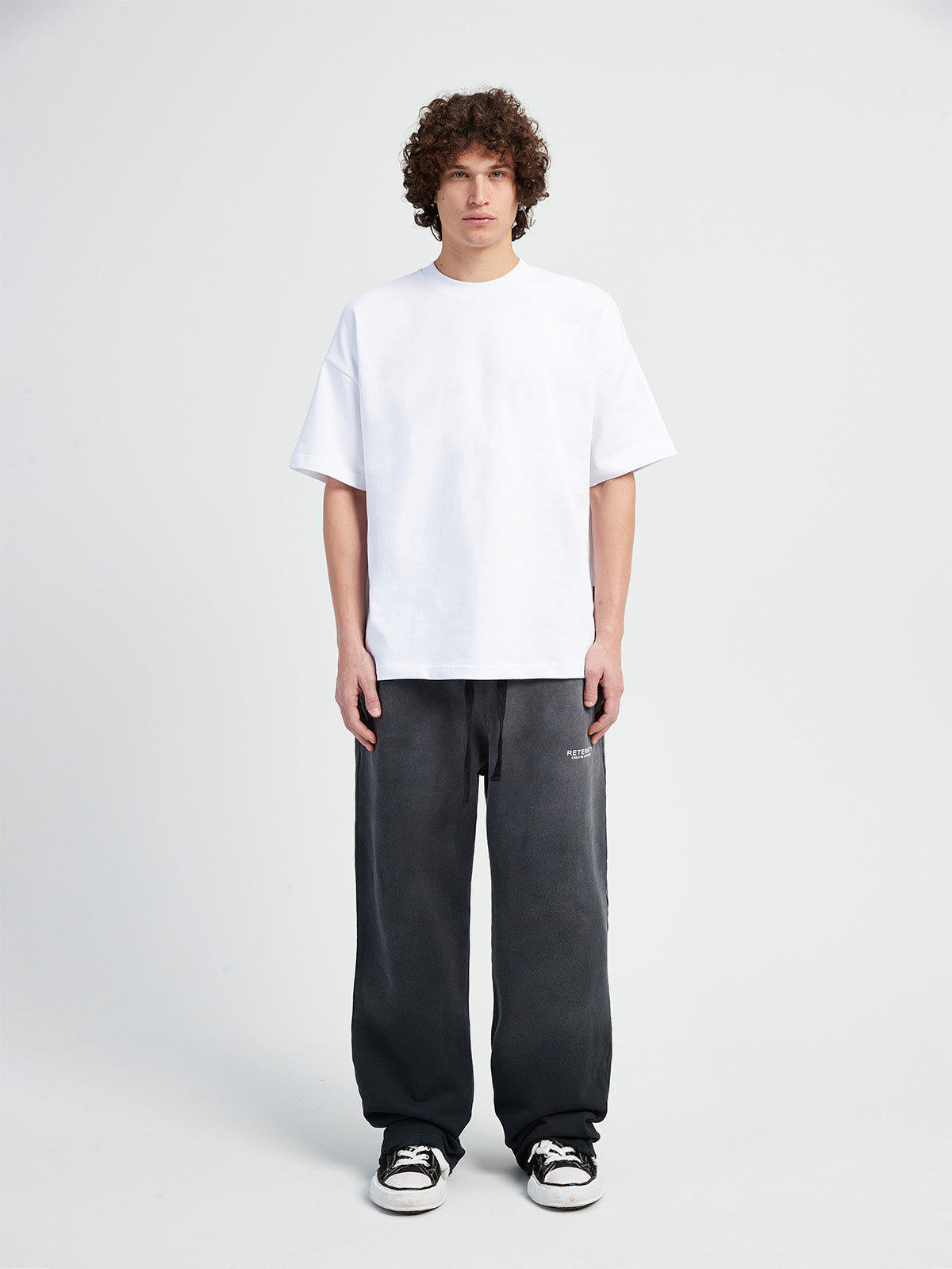 SWEATPANTS CREATIVE DPT - FADED BLACK