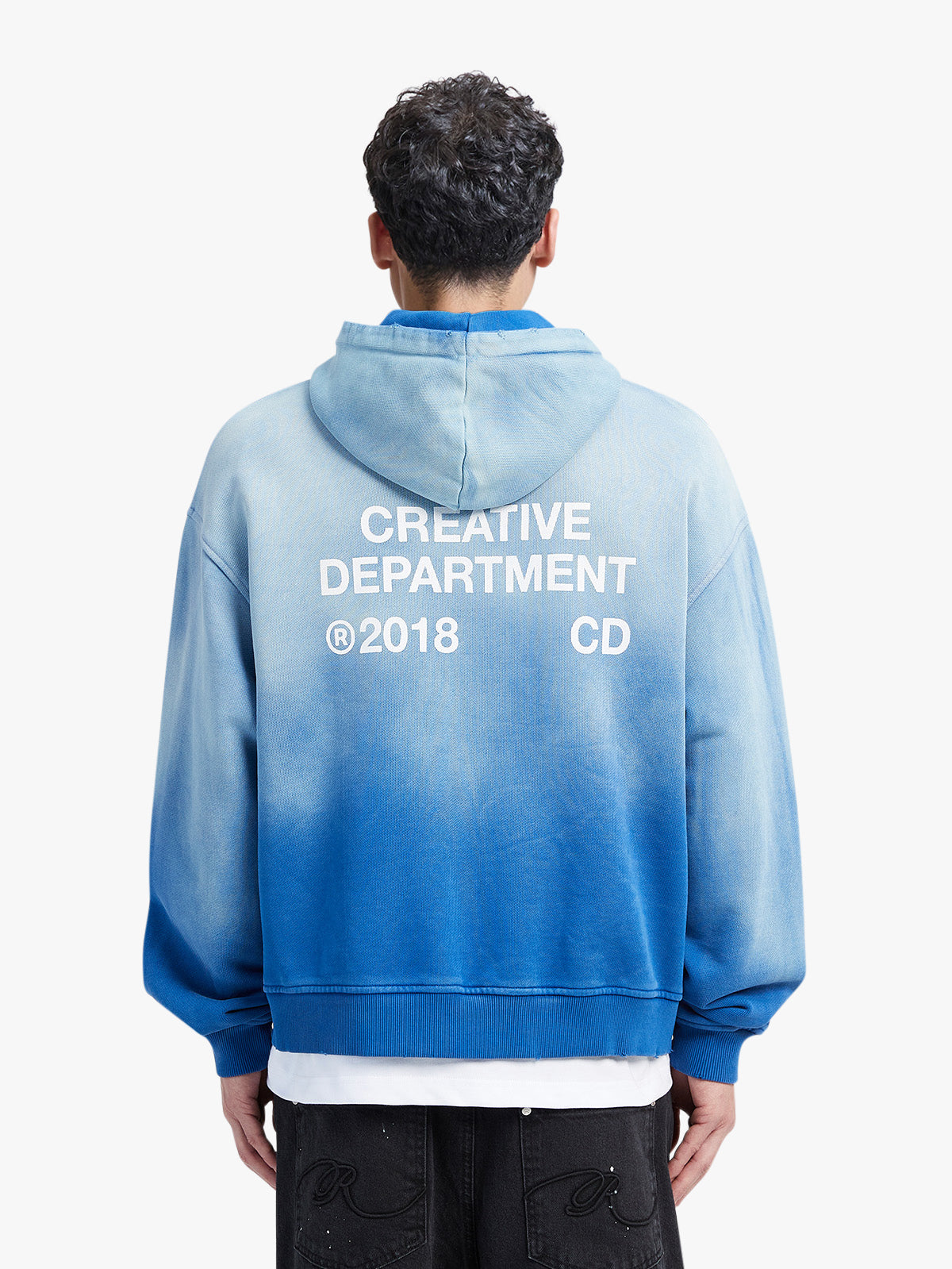 CREATIVE DEPT HOODIE - FADED BLUE