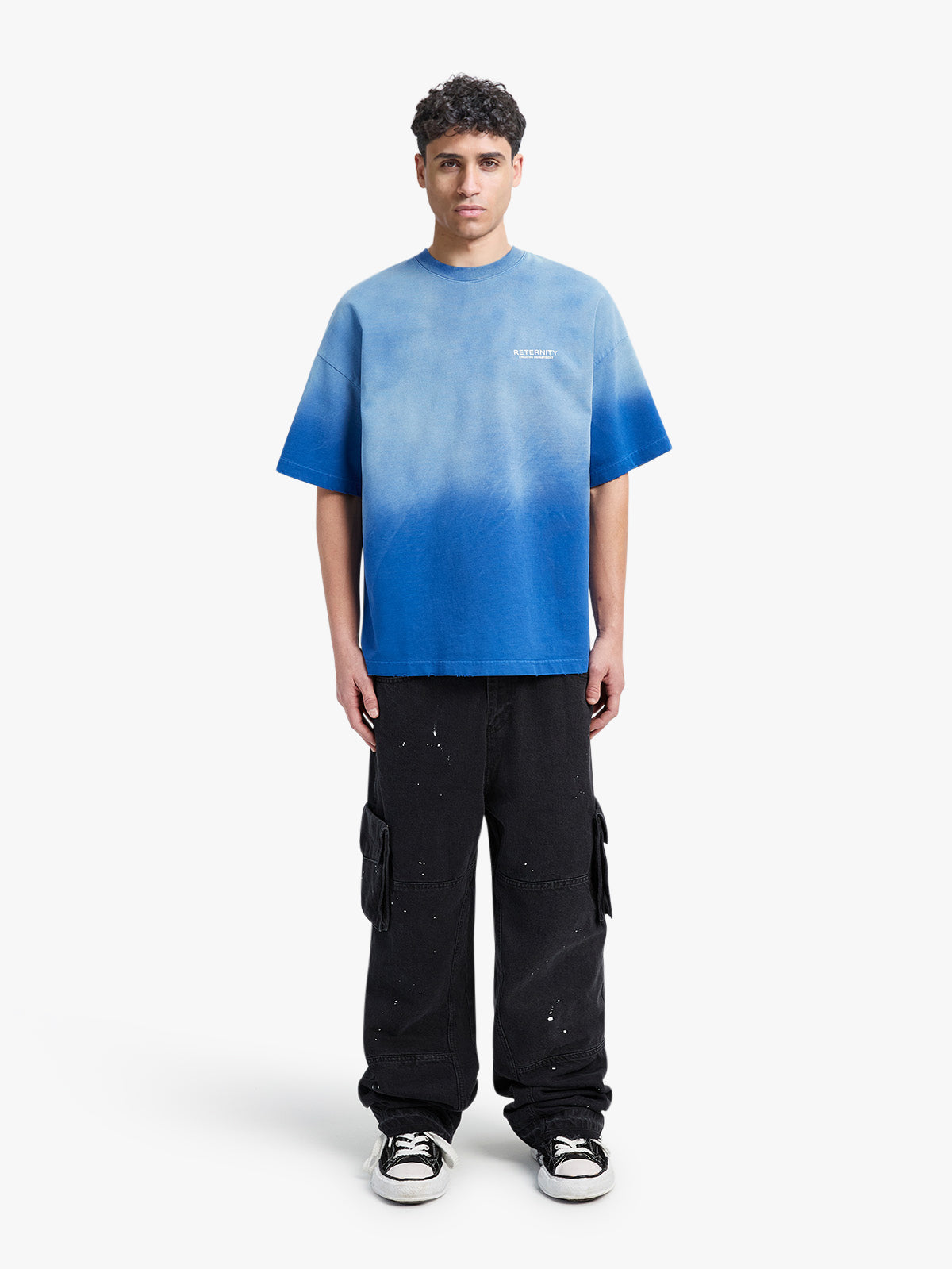 T-SHIRT CREATIVE DEPT - FADED BLUE