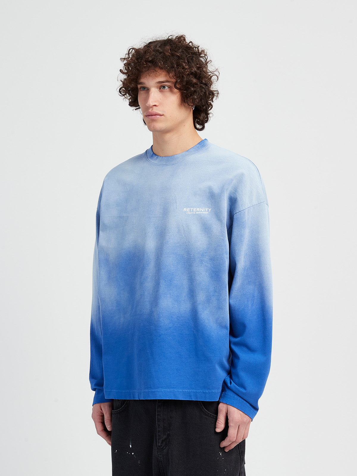 LONGSLEEVE CREATIVE DPT - FADED BLUE