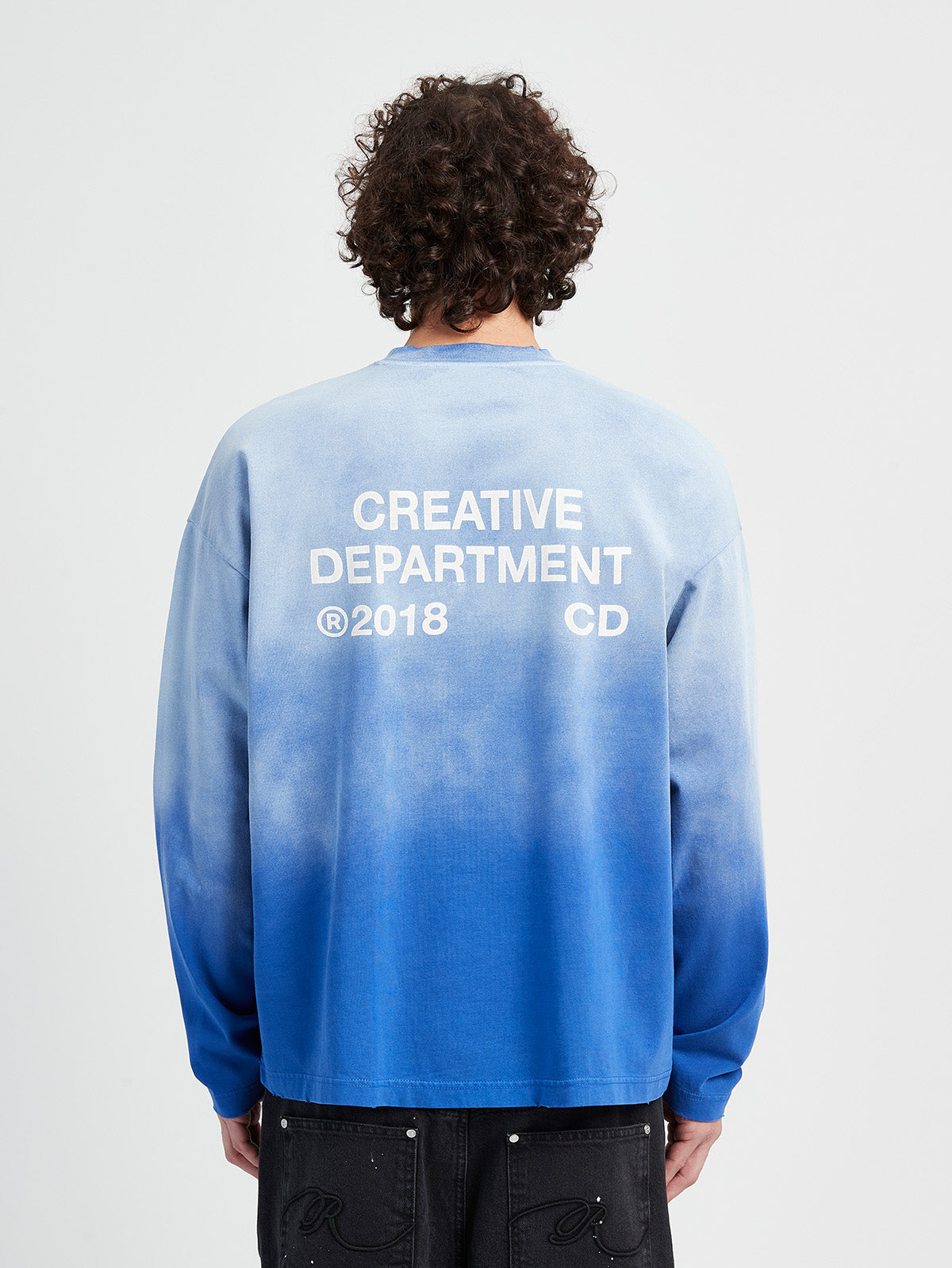 LONGSLEEVE CREATIVE DPT - FADED BLUE