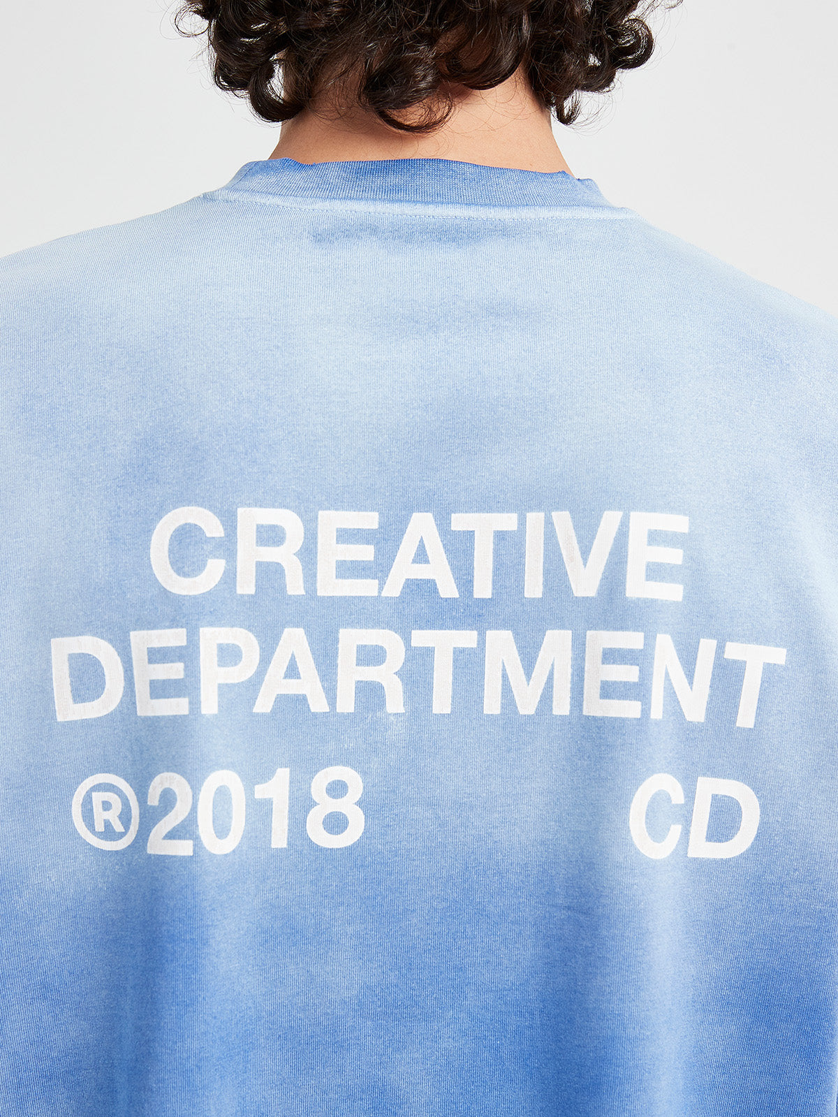 LONGSLEEVE CREATIVE DPT - FADED BLUE