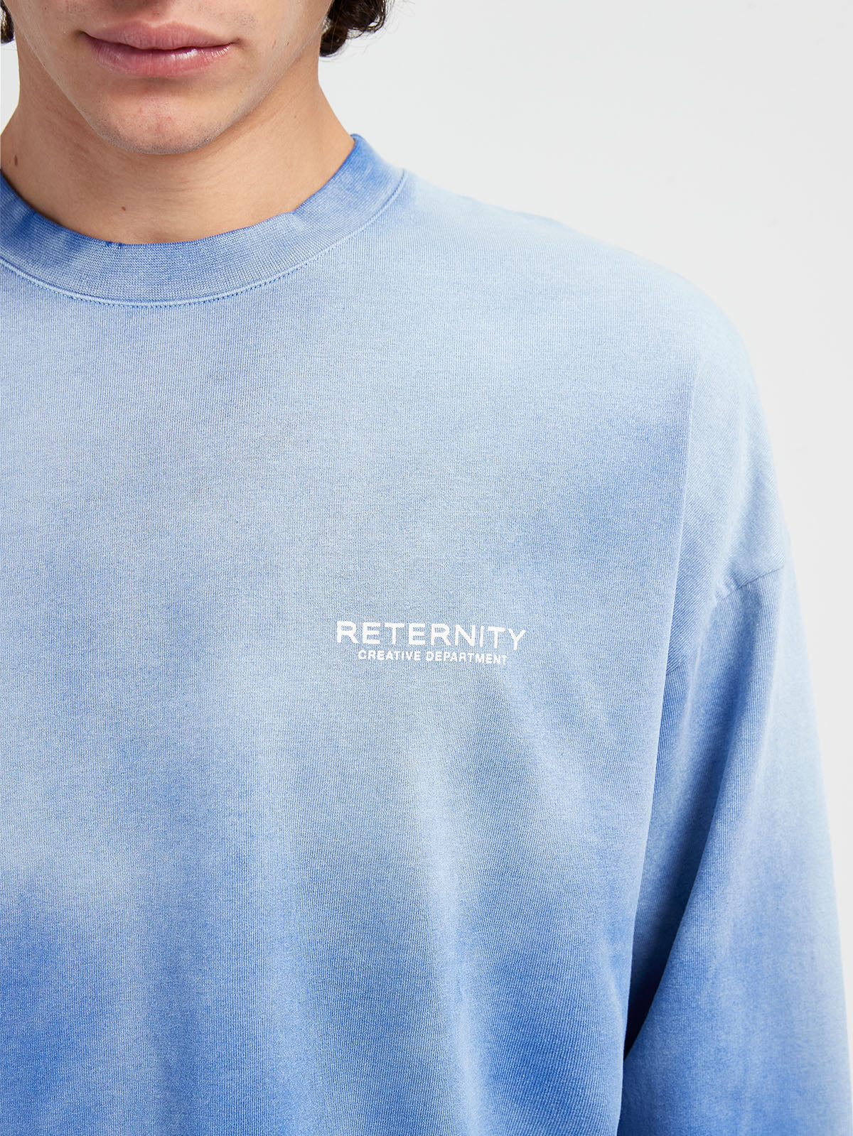 LONGSLEEVE CREATIVE DPT - FADED BLUE