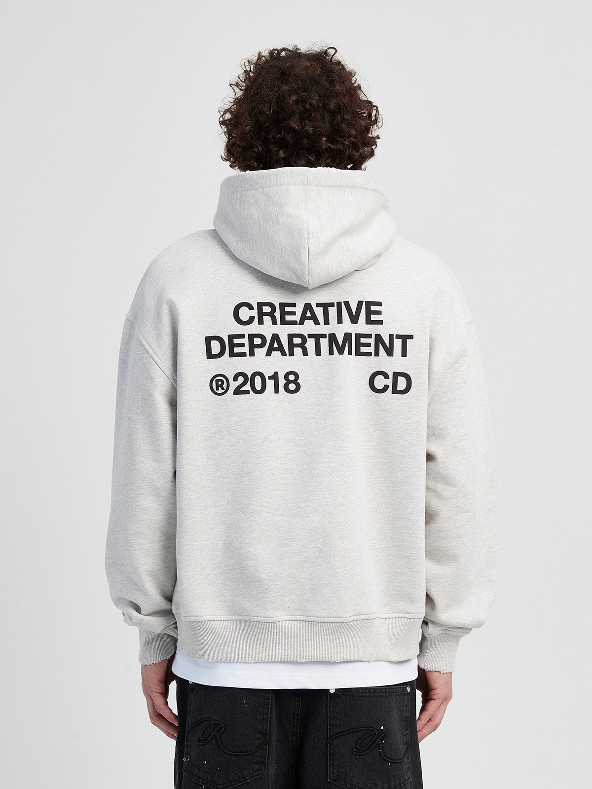 CREATIVE DEPT HOODIE - MELANGE GREY