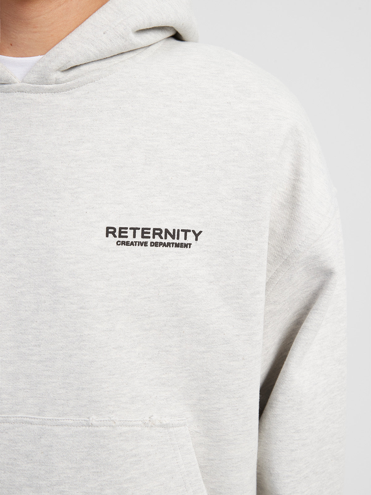 CREATIVE DEPT HOODIE - MELANGE GREY