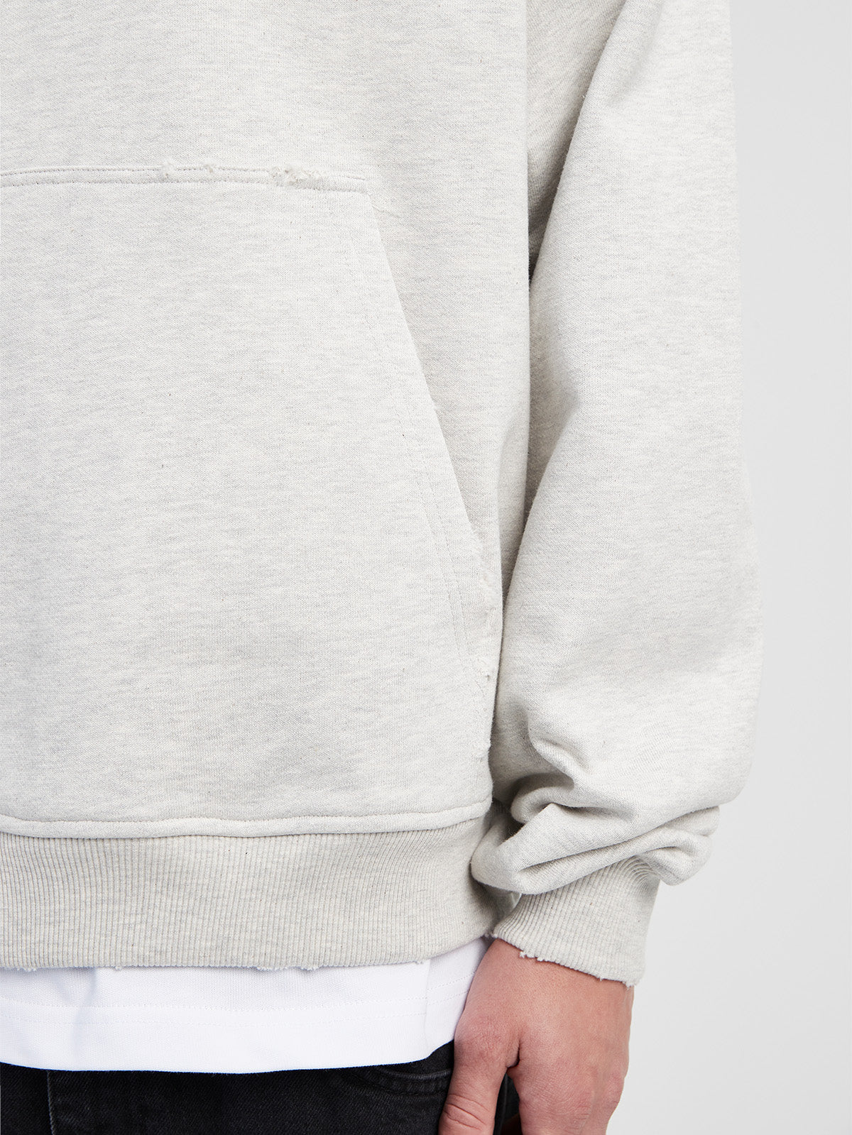 CREATIVE DEPT HOODIE - MELANGE GREY