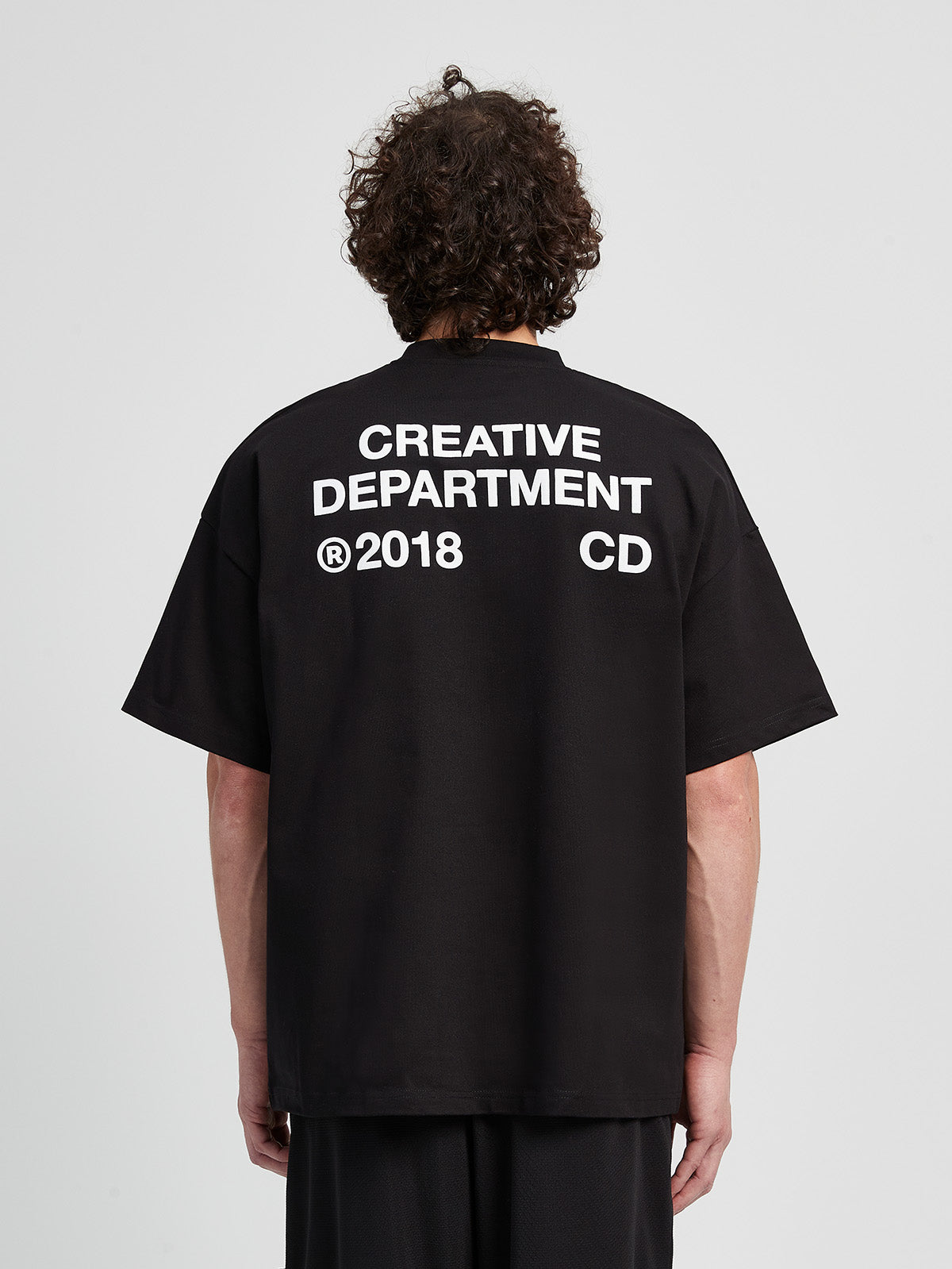 T-SHIRT CREATIVE DEPT - BLACK