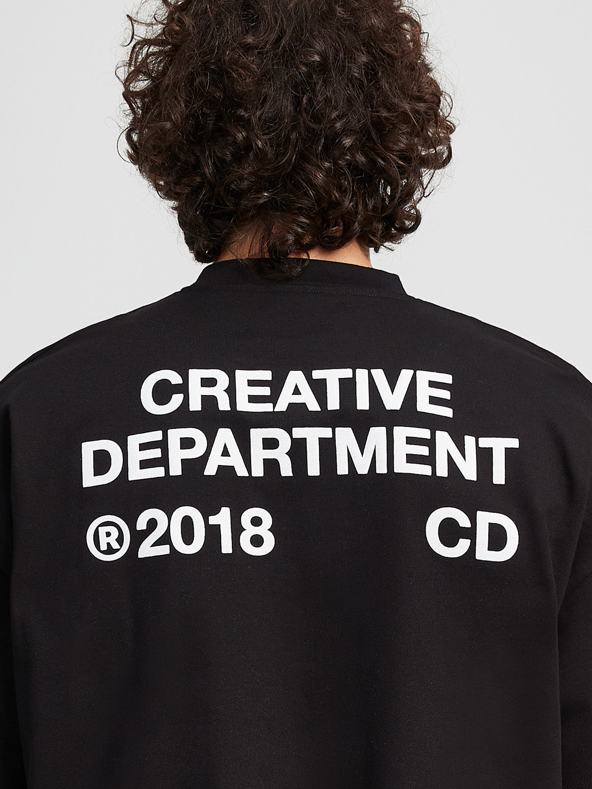 T-SHIRT CREATIVE DEPT - BLACK