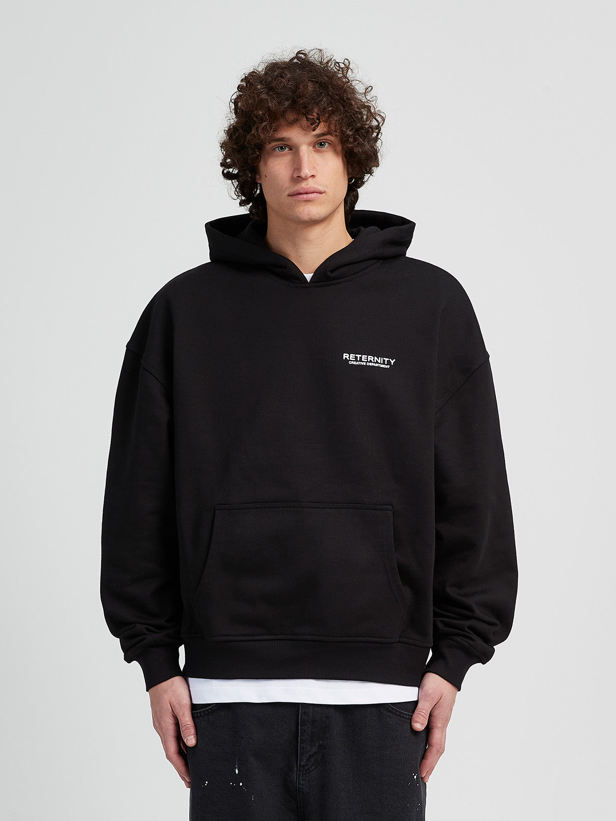 HOODIE CREATIVE DEPT - BLACK