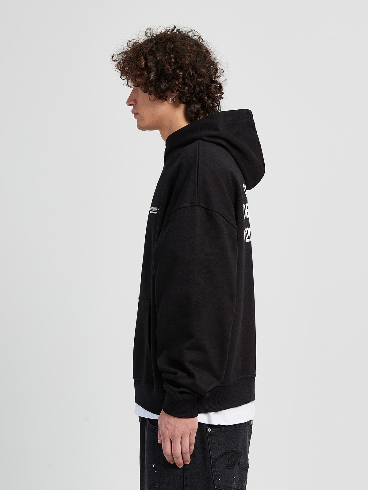 HOODIE CREATIVE DEPT - BLACK