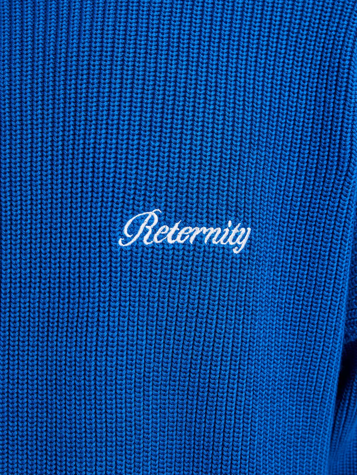 KNIT SWEATER THE TROPHY SERIES - BLUE