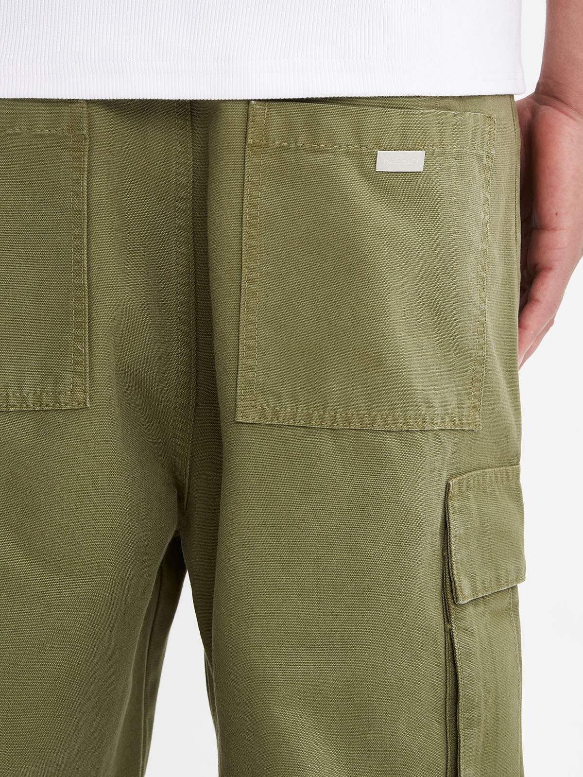 CARGO PANTS - OLIV