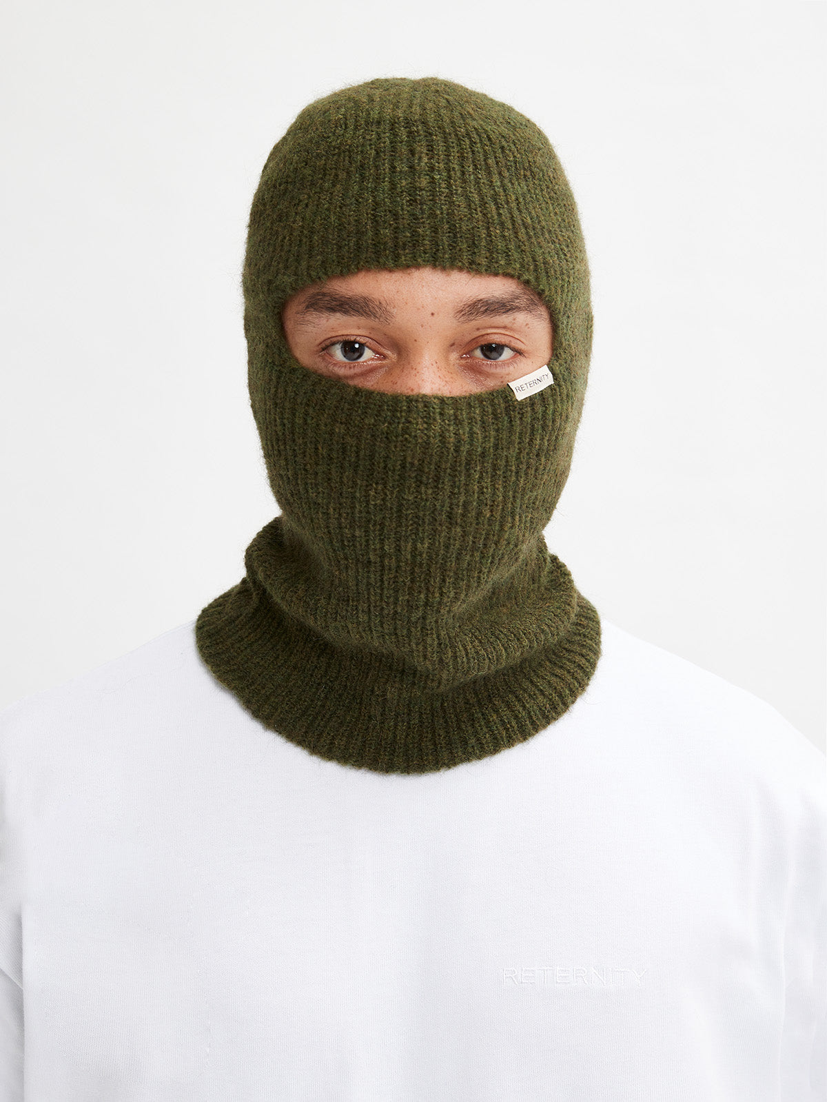 MOHAIR BALACLAVA - GREEN