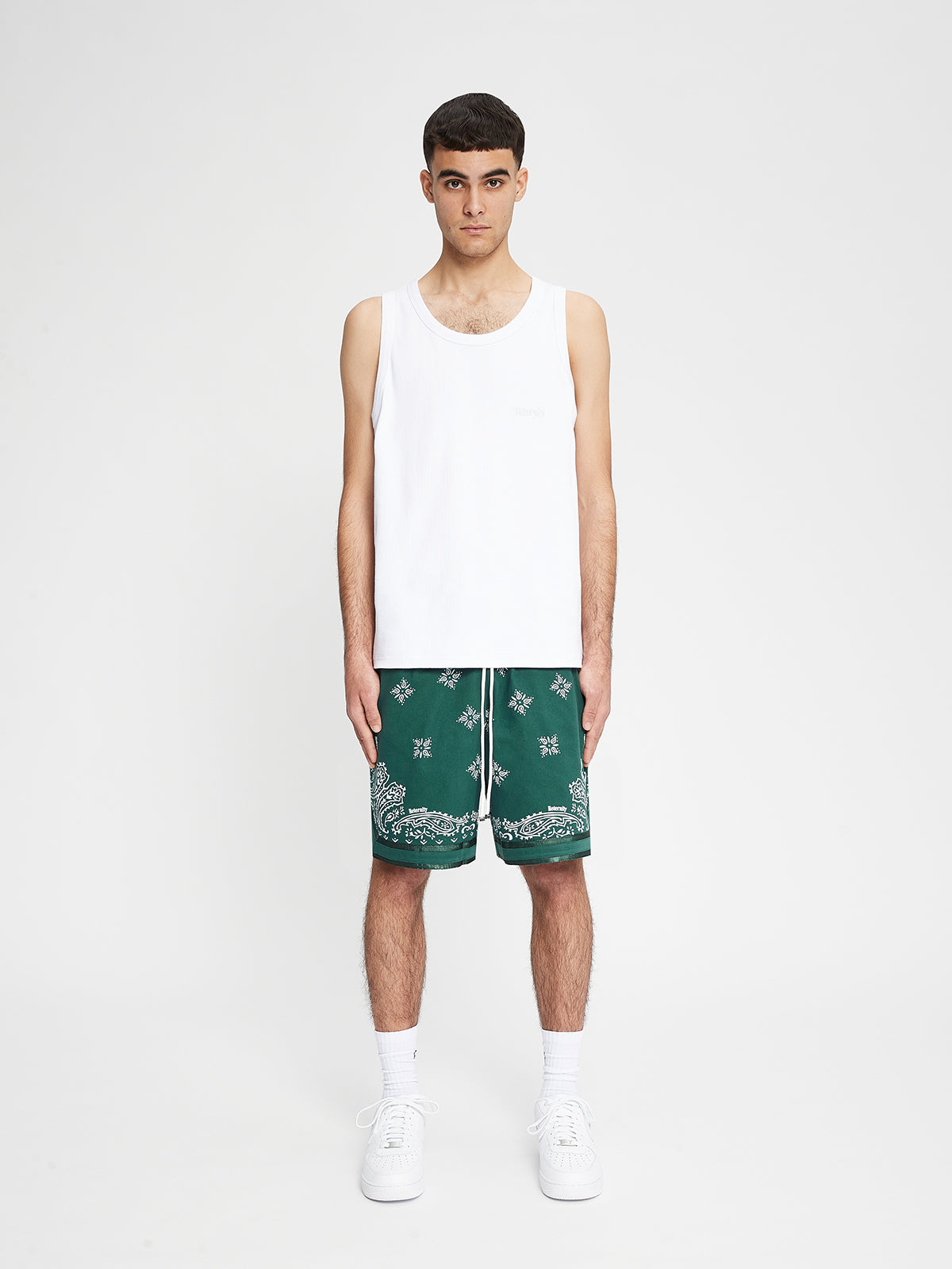 BANDANA SHORTS - SMARAGD GREEN