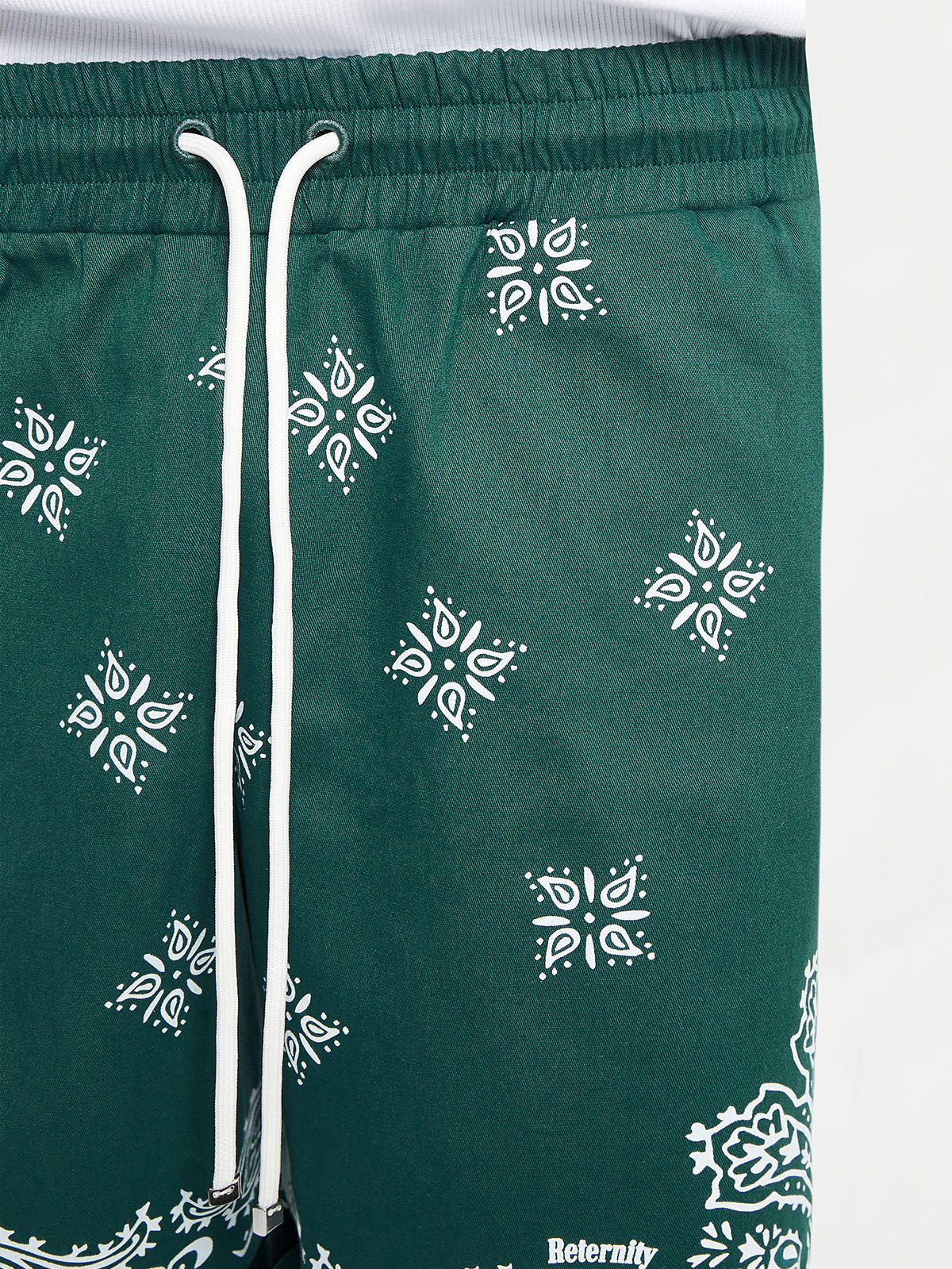 BANDANA SHORTS - SMARAGD GREEN