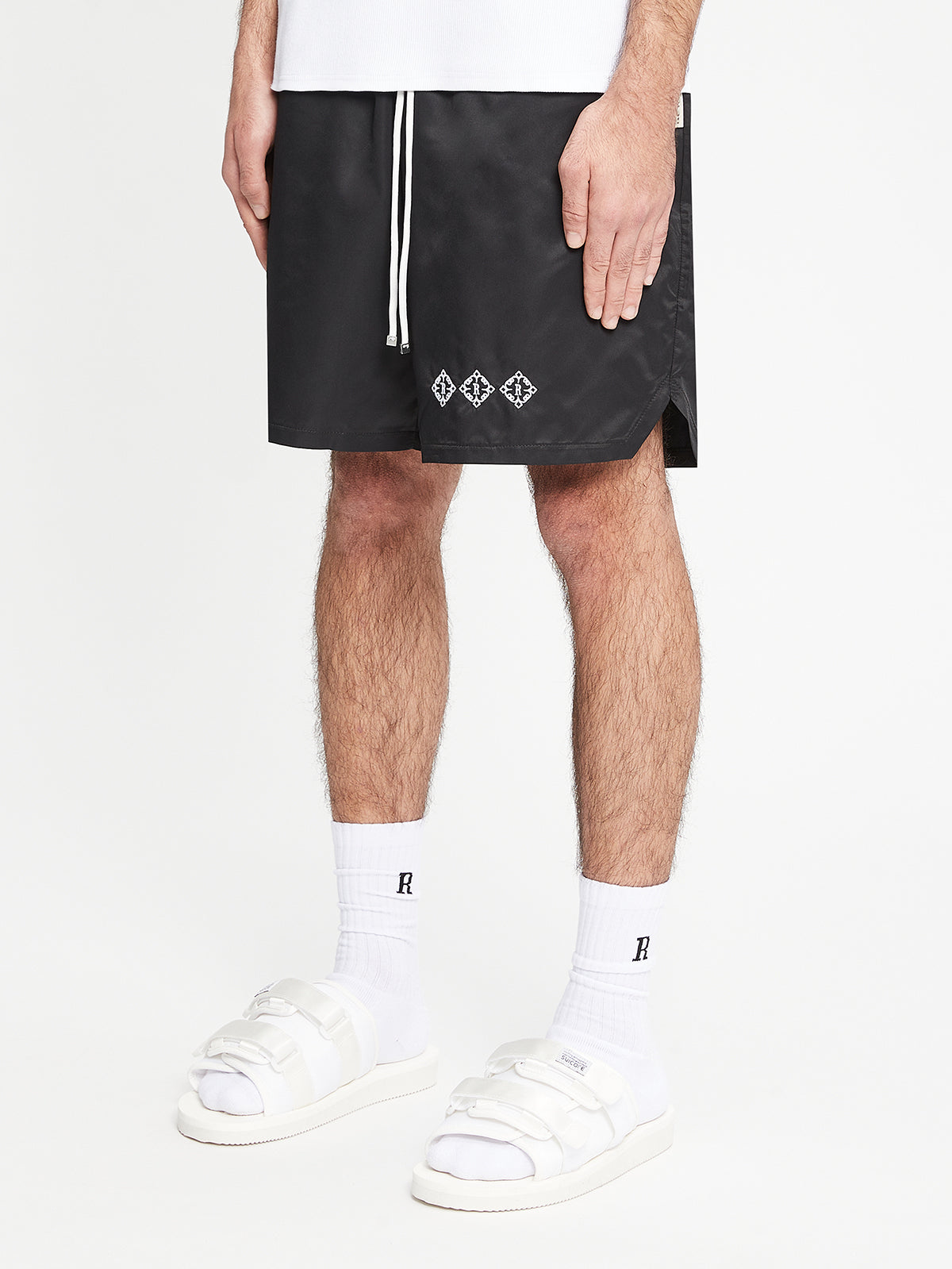 SWIM SHORTS SYMBOL - BLACK