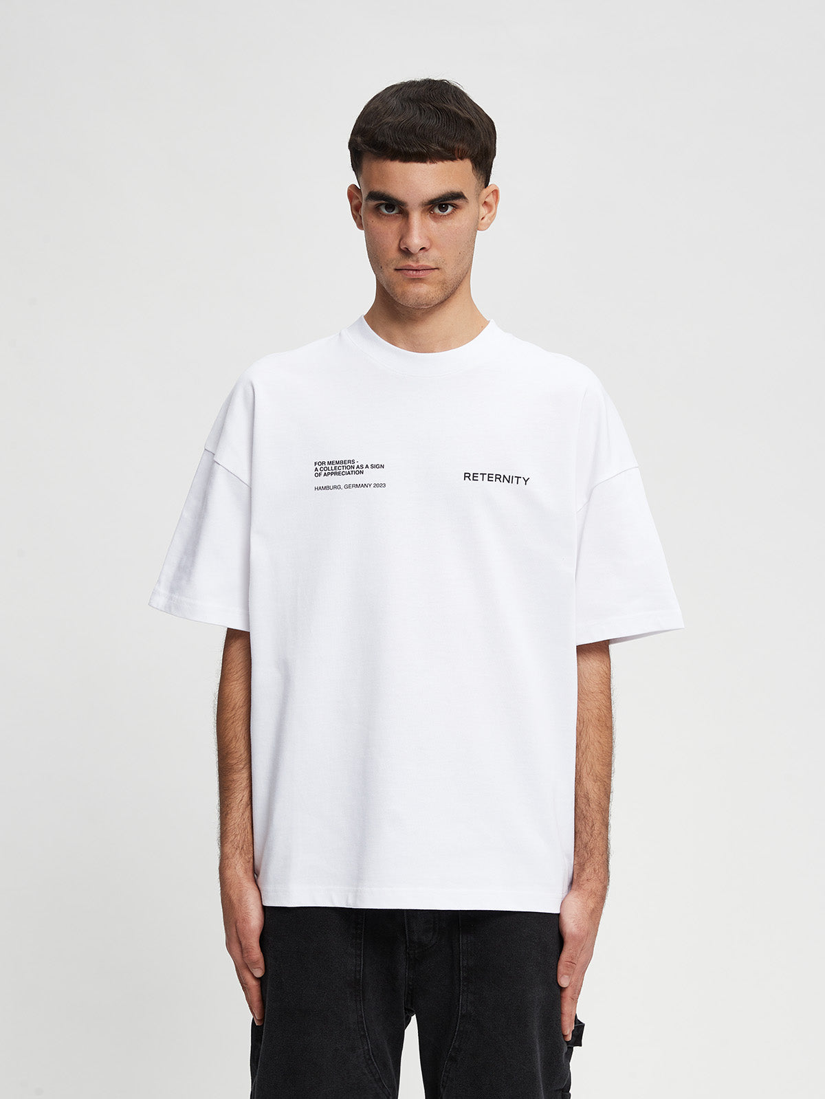 T-SHIRT OFFICIAL UNIFORM - WHITE/BLACK