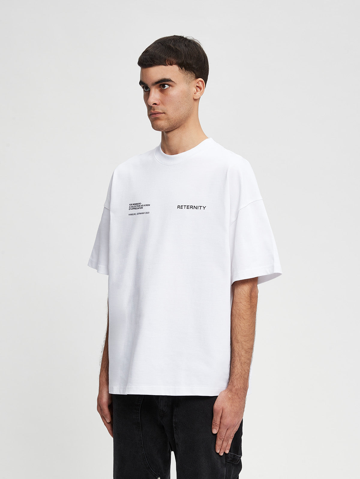 T-SHIRT OFFICIAL UNIFORM - WHITE/BLACK