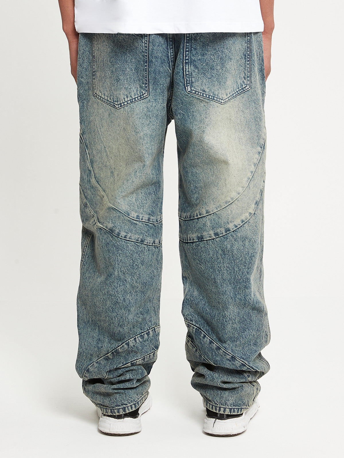 BLEACHED DENIM - BLUE