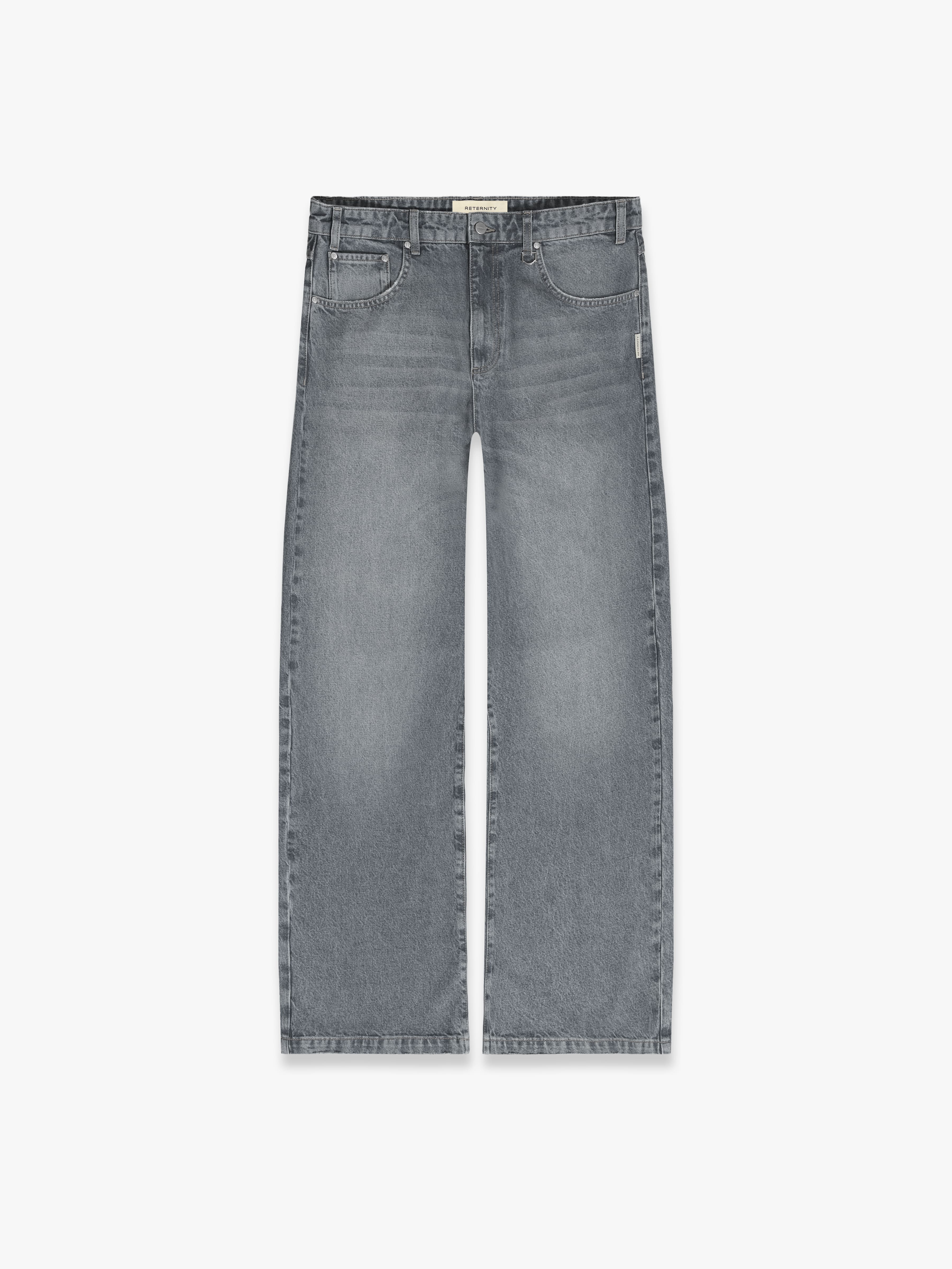 ESSENTIAL BAGGY DENIM - WASHED GREY