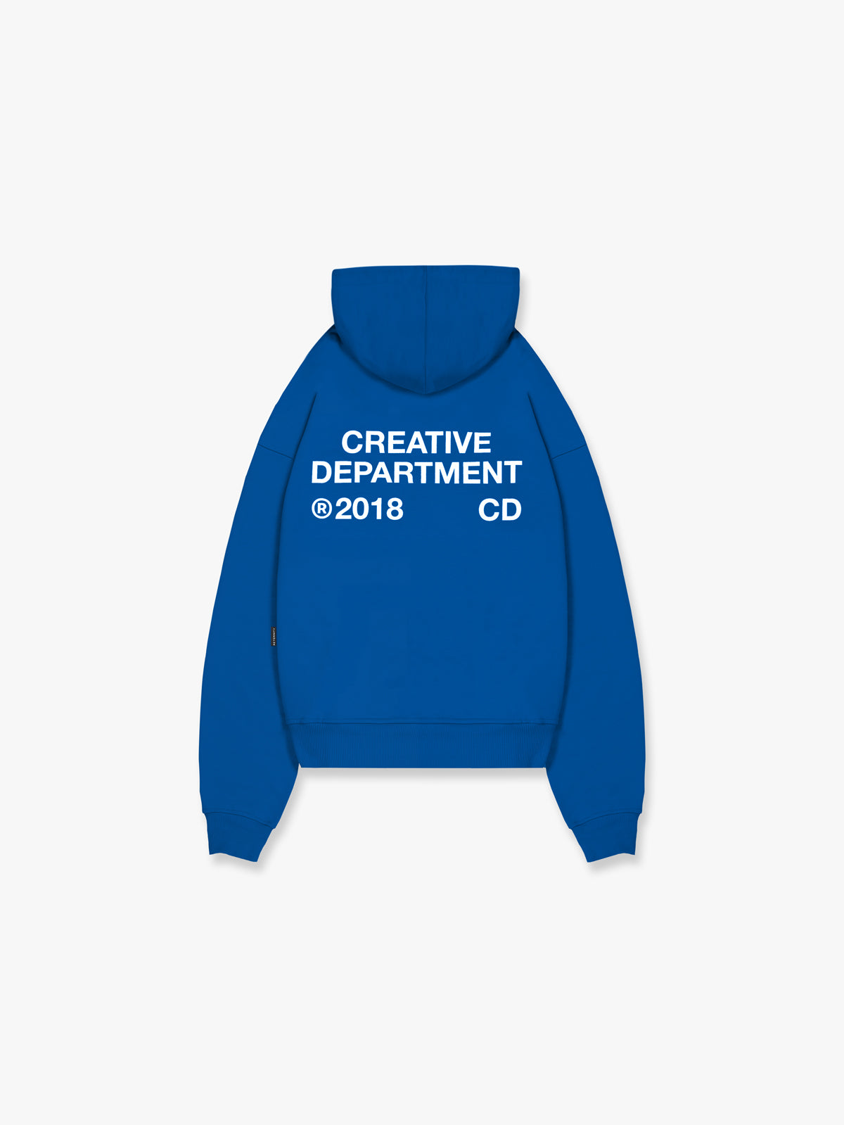 ZIP HOODIE CREATIVE DEPT - BLUE