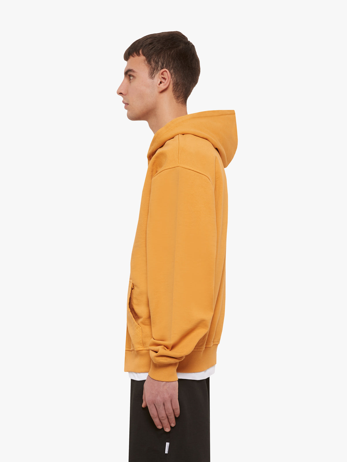 ESSENTIAL ZIP HOODIE - WASHED ORANGE