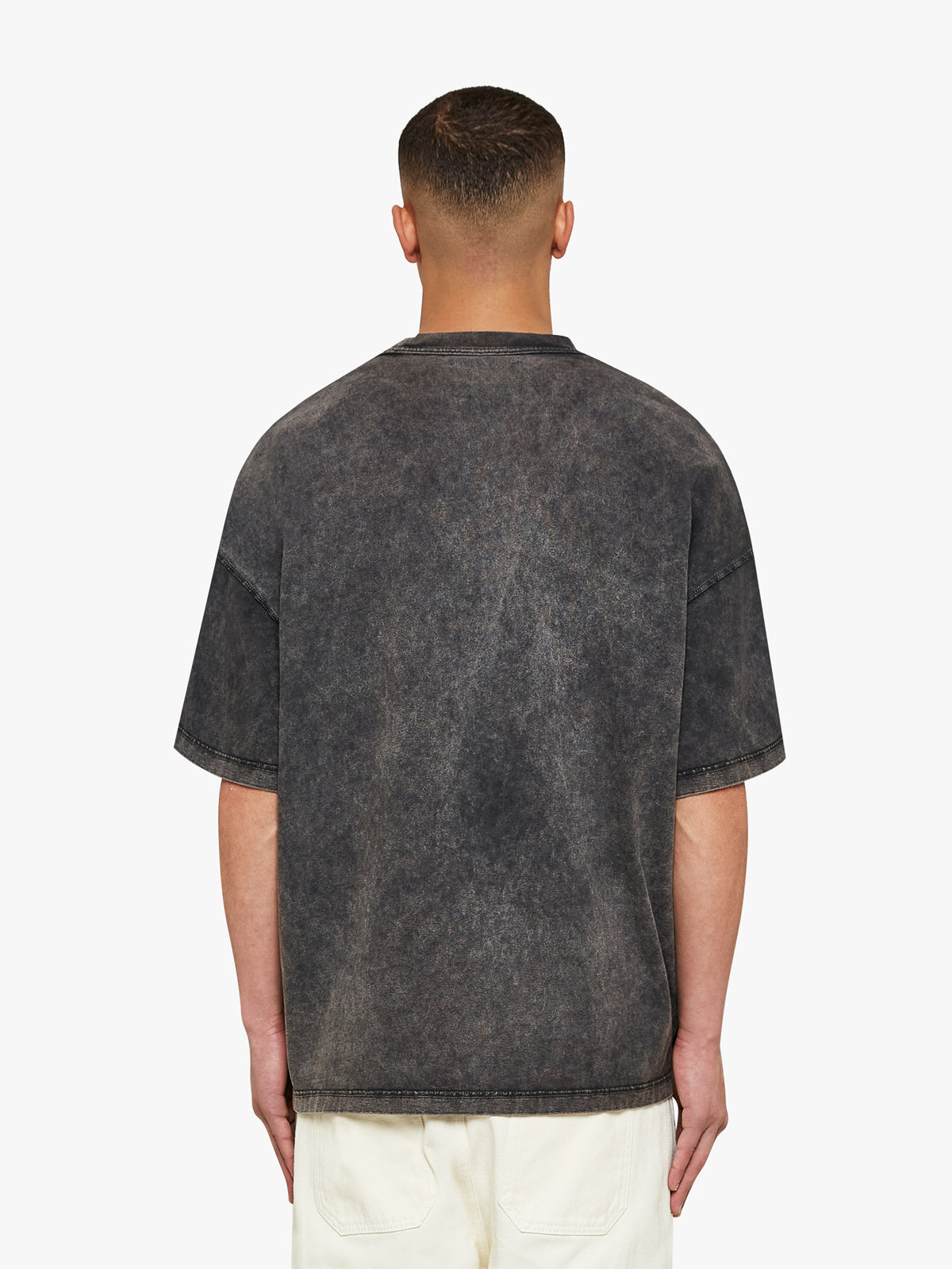 T-SHIRT SAINT AND SINNER - WASHED GREY